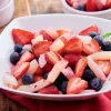 Salade de fruits rouges et pêches blanches*Picard New