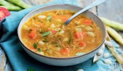 So soupe de légumes, haricots blancs, vermicelles*Picard Outlet