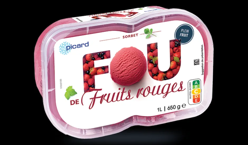 Sorbet fruits rouges*Picard Hot