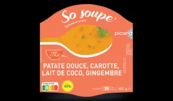 Soupe patate douce, carotte, lait coco, gingembre*Picard Hot