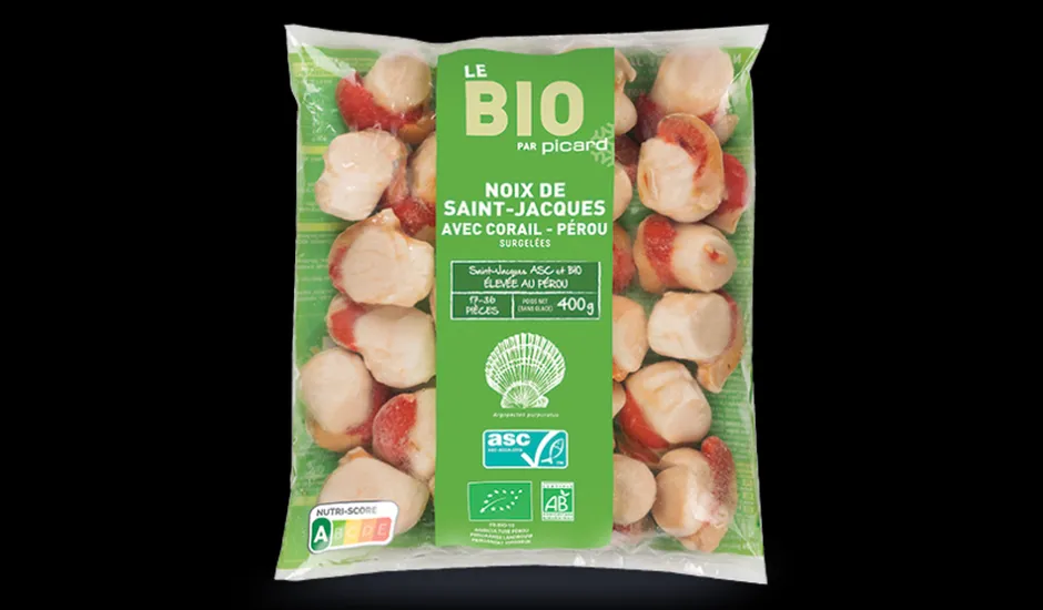 St-Jacques Argopecten a/corail Pérou ASC bio*Picard Sale