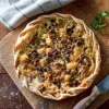 Tarte fine champignons gorgonzola*Picard Discount