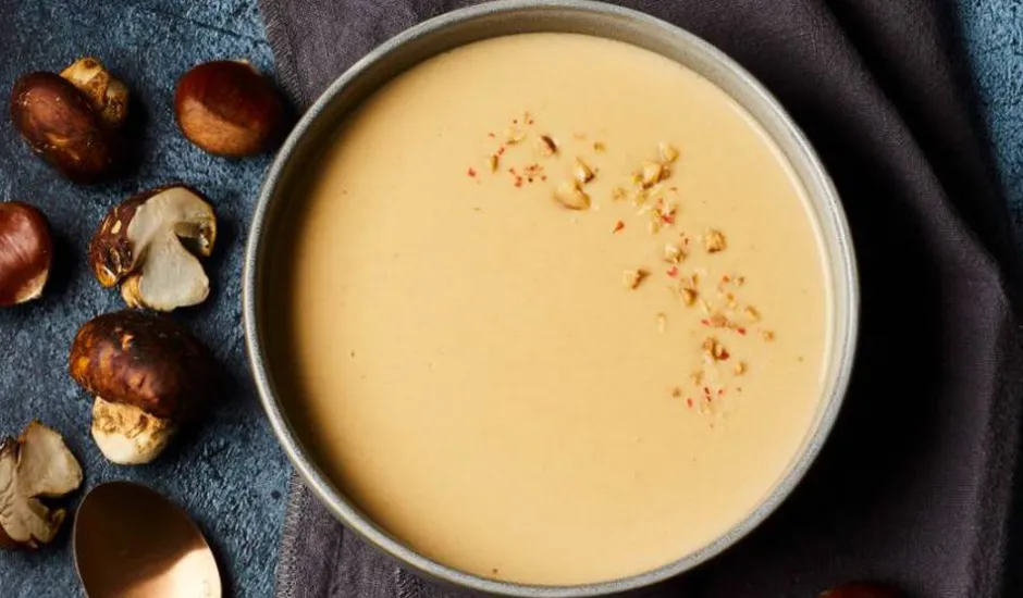 Velouté châtaigne cèpe cuisiné à la crème fraîche*Picard Discount