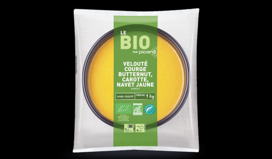 Velouté courge butternut, carotte, navet jaune bio*Picard Discount