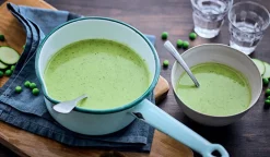 Velouté courgette petit pois, fromage blanc*Picard Outlet