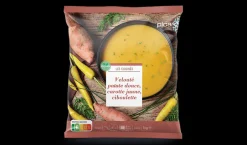 Velouté patate douce, carotte jaune, ciboulette*Picard Hot